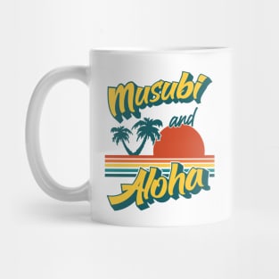 Musubi Aloha Retro Hawaii Mug